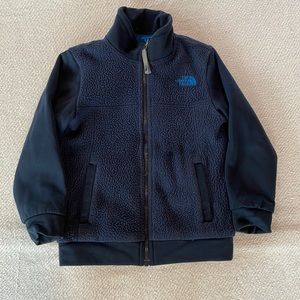 North Face SZ XS 6 Reversible Jacket- Blue